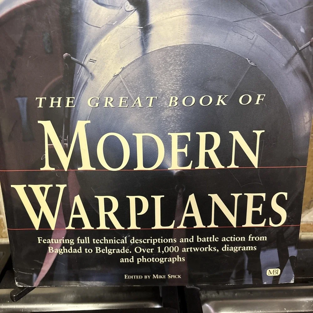 Great Book of Modern Warplanes by Spick, Mike‎ Hardback Book